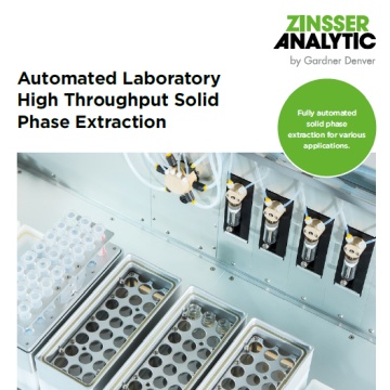 Automated laboratory high throughput solid phase extraction